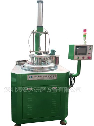 高精密立式双面研磨机_修面机吊臂机_双面研磨设备_平面研磨机