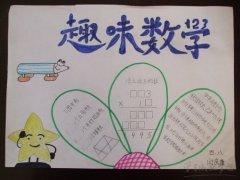 数学真美妙手抄报