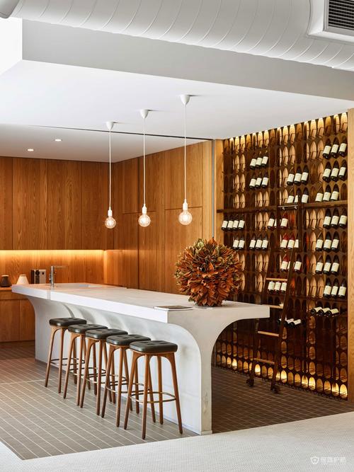 创意风格办公室茶水区装修效果图