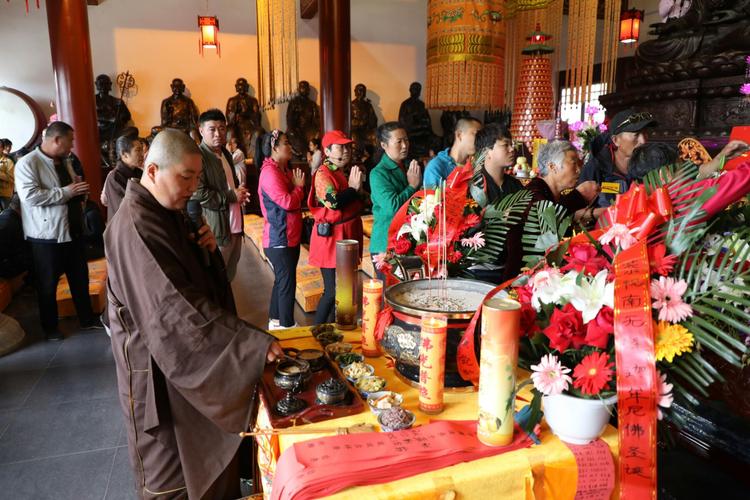 大安市三圣庵二零一八年农历四月初八佛诞法会!