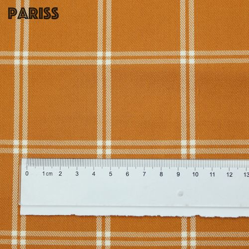 pariss polyester viscose elastane yarn dyed twill