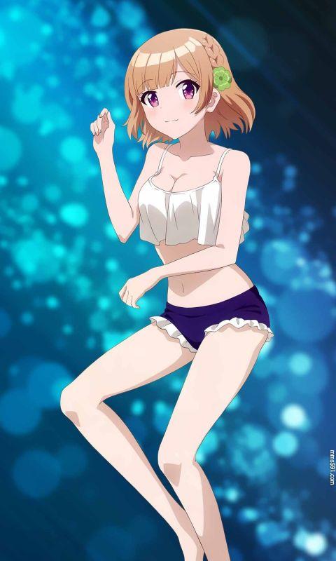 青梅竹马绝对不会输的恋爱喜剧女主角志田黑羽kuroha shida手机壁纸