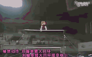 并有两个动作被以刘璇的名字命名:"刘璇单臂大回环","刘璇单臂大回环