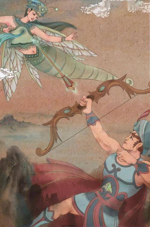 神话故事 | 盐水女神和廪君的爱情故事