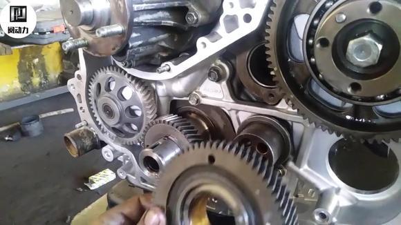 丰田发动机齿轮正时安装