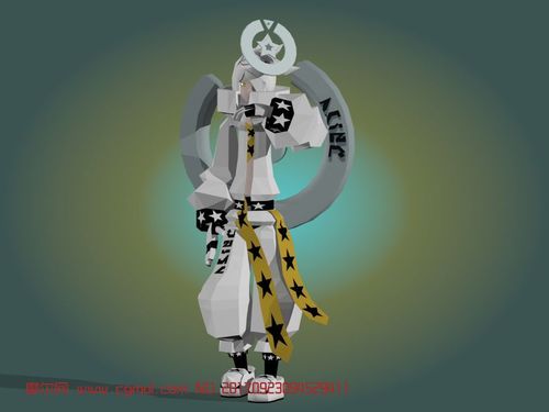 凹凸世界丹尼尔大天使长max模型