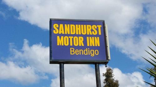 sandhurst motor inn bendigo, kangaroo flat, australia
