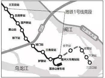 又一条经过长乐的地铁!福州滨海快线13个站点首曝光!