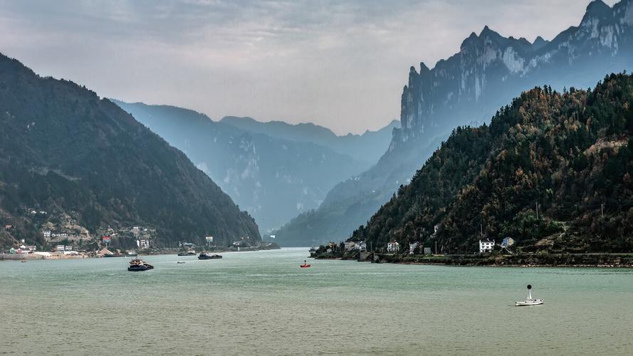 长江三峡西陵峡风光
