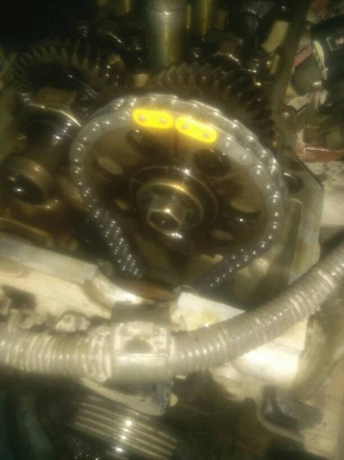 丰田霸道3rz正时链条图