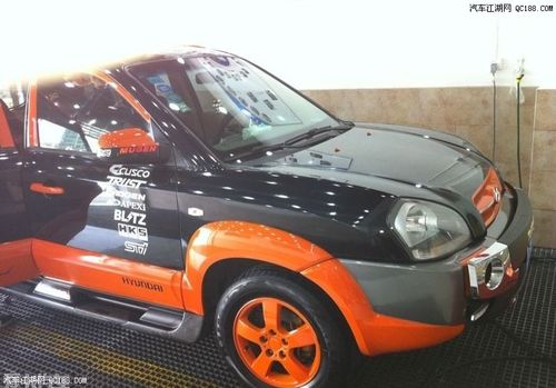 改头换面超酷亮相 途胜改装实拍效果图