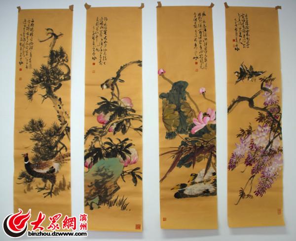 全国著名国画家张平子作品展在滨州举行