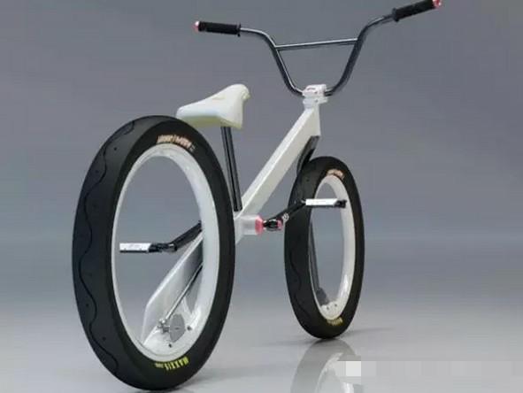 无链条自行车,人体动力和电子动力的完美结合