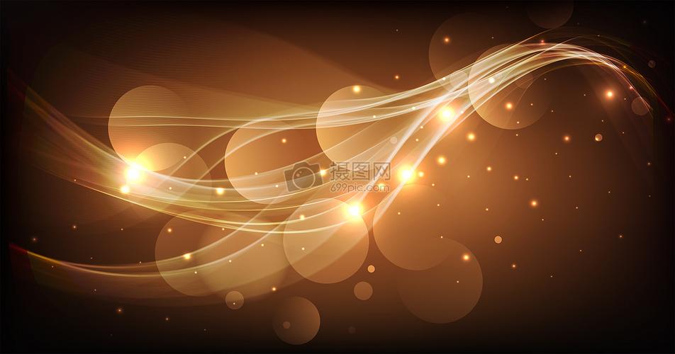 简单大气金色背景