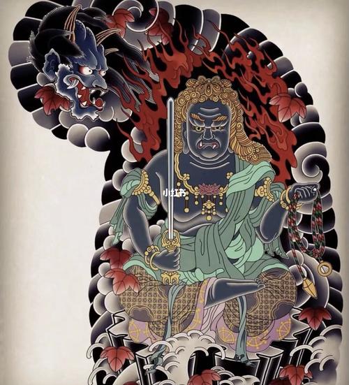 花臂半甲纹身素材_纹身素材_纹身_纹身手稿_美妆_彩妆