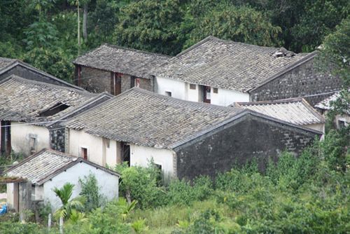 海口市云龙镇红色景区:坡仑村
