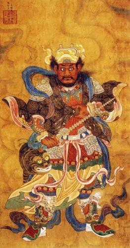 道教四大灵官王赵马温灵官