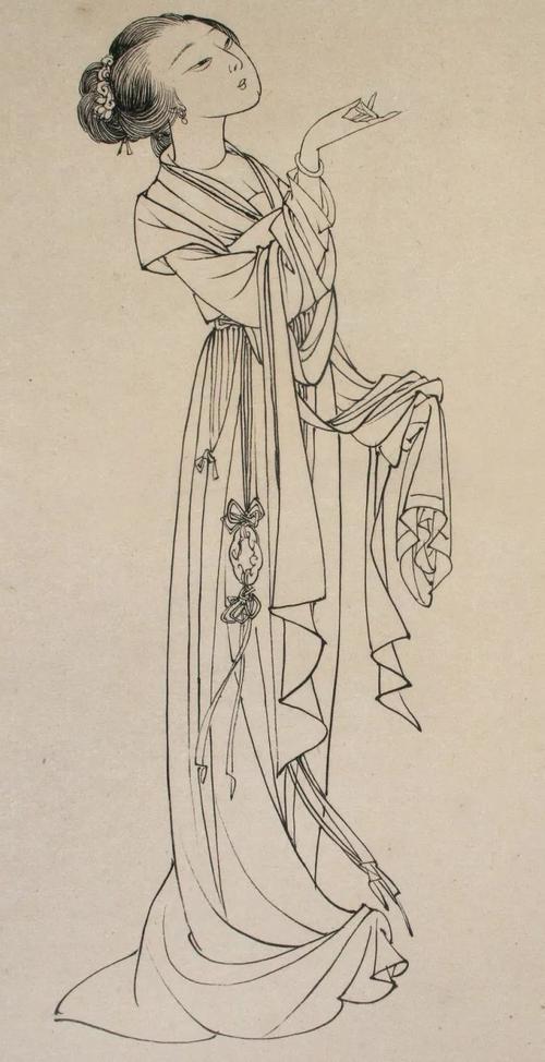 女儿国国王简笔画q版