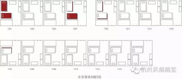 女生a幢3层标准四人间
