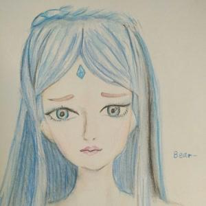 我画的冰公主,不喜勿喷