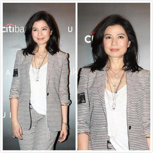 钟楚红虽然年近六十,但颜值保持得很好,生图的真实状态也很美