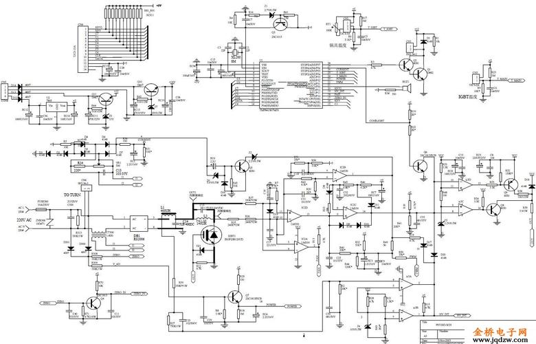 美的mcpsy20d电磁炉lm339tmp86c807mn维修资料及故障代码22