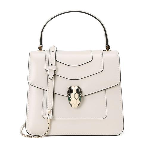 bvlgari宝格丽serpentiforever通勤单肩包手拎包经典蛇头光面皮283171