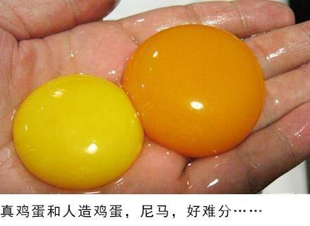 那么买到人造鸡蛋能吃吗?