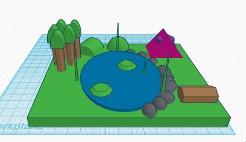 动物栖息地的助手—云模型,模型下载,3d模型下载,3d