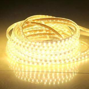 一米60珠防电防水高压5050led贴片灯带 柔性 软灯条220v厂家直销