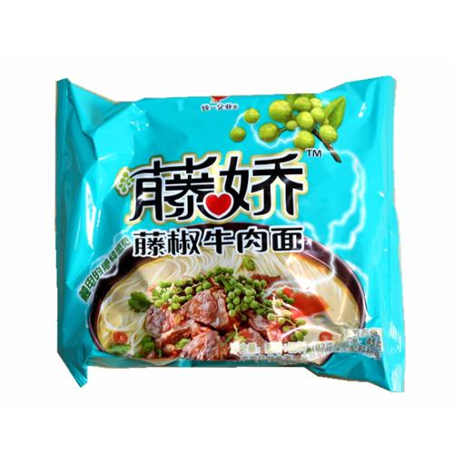 统一方便面藤椒牛肉面泡面速食袋装包面整箱包冲泡方便面