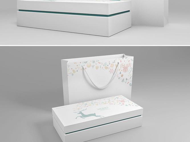 原创简约时尚圣诞包装