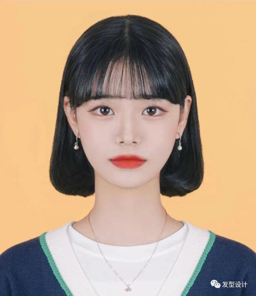 可以拍证件照的"高颜值短发"