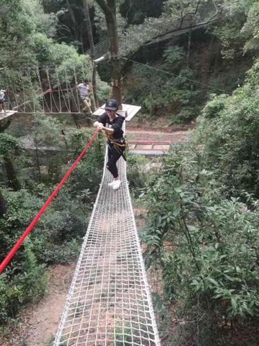 衢州大荫山丛林飞越探险乐园