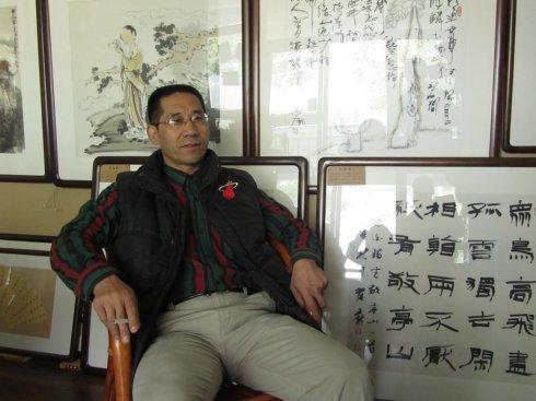 徐州山水画家华敬福