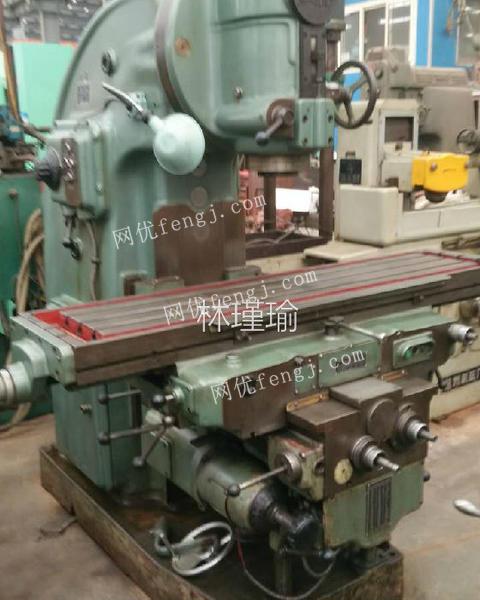 出售二手2003年北京立式升降台铣床型号b1-400k货在杭州4.8万元