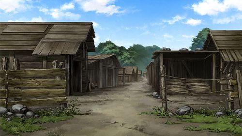 【场景 - 原画】村庄农田①