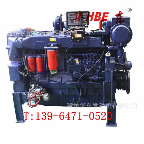 潍柴华东 hd6126izlc 柴油机 船用斯太尔390马力发动机 wd618