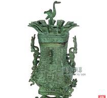 高端礼品企业馈赠之首选 莲鹤方壶(34cm)