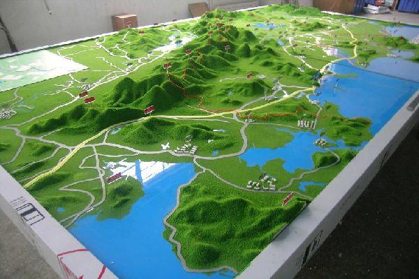 泽库地形模型制作厂家-沙盘模型设计公司