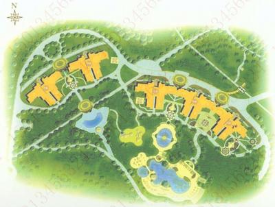 天鹅堡一期处于美丽的华侨城波托菲诺.