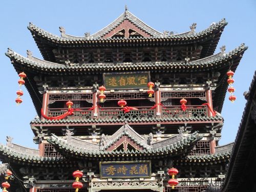 请欣赏:晋中市榆次区西南街办城隍庙社区东大街榆次老城 - 市楼(天下