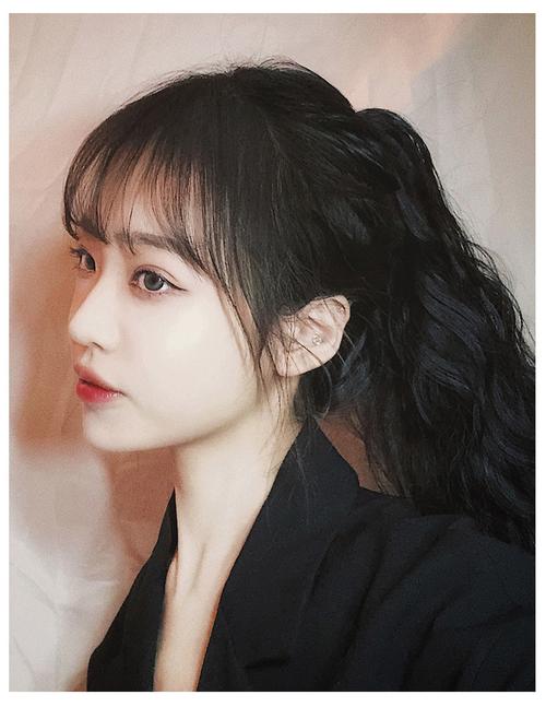 迷你空气刘海 空气鬓角加长刘海 薄隐形无痕女假发片假刘海