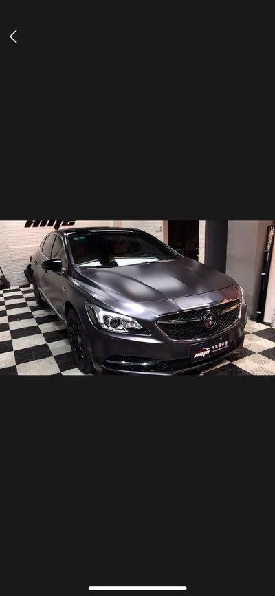 君越黑武士,冒个泡.