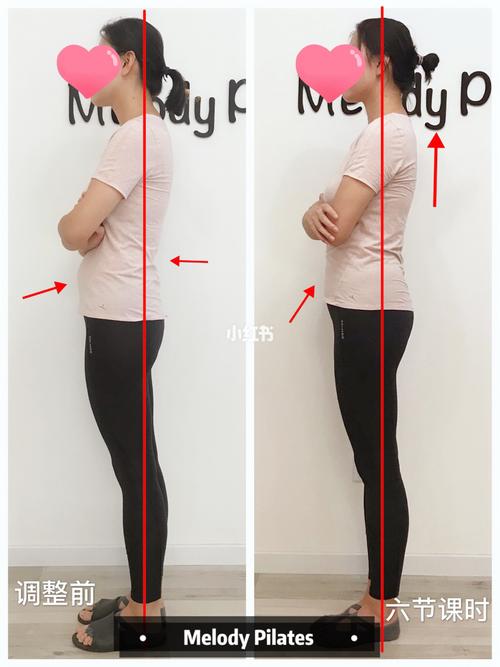 99【普拉提体态调整私教】六节课时对比效果 小姐姐