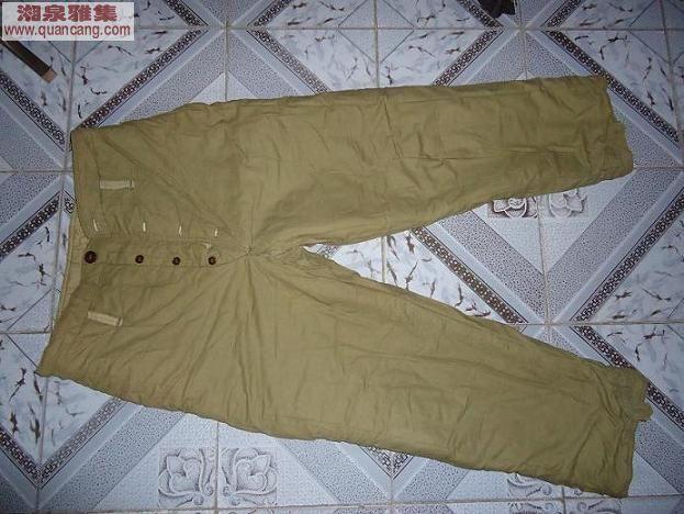 好品正二3斤军用棉裤
