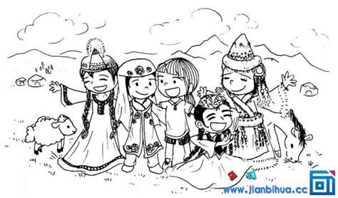 手抄报民族团结简笔画内容图片展示手抄报民族团结简笔画图片下载民族