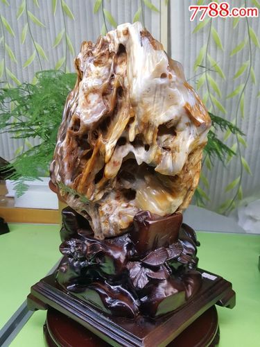 特价树化玉摆件厅堂风水木化石奇石镇宅转运硅化木观赏石