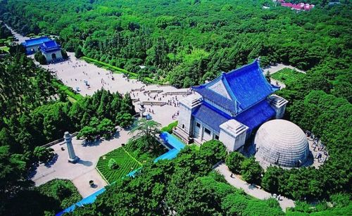中山陵的建筑布局