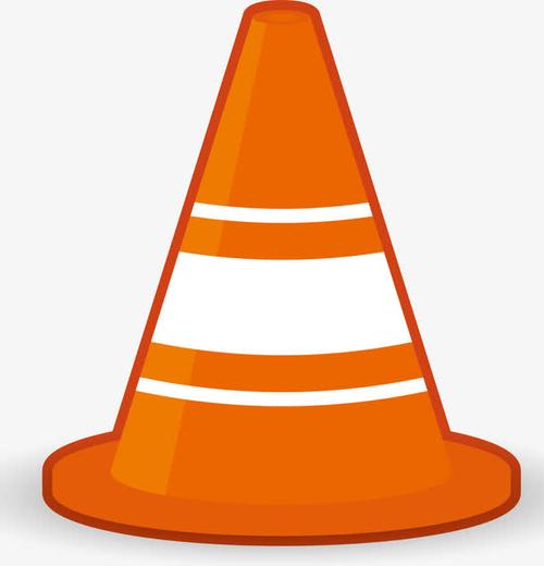 矢量路障,卡通路障,路障,卡通风格,圆锥体路障,渐变,卡通矢量路障